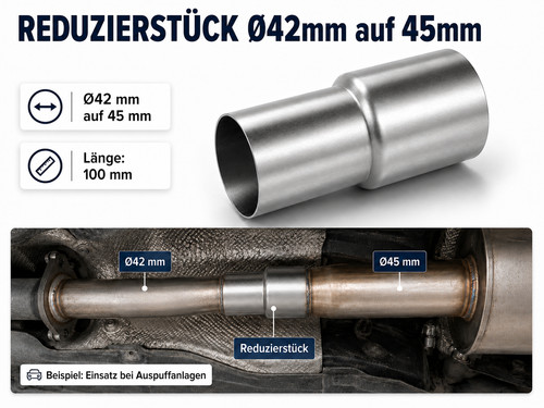 Auspuff rohr reduzierstück - rohr,