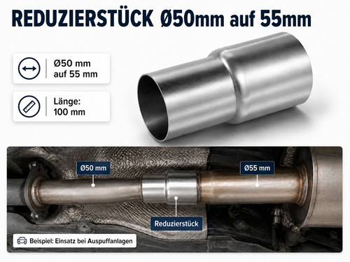 Auspuff rohr reduzierstück - rohr,